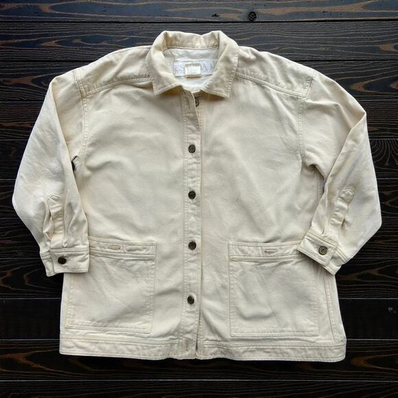 Vintage Escada by Margaretha Ley Yellow Oversized Barn Utility Jacket Size 34 - Picture 12 of 16